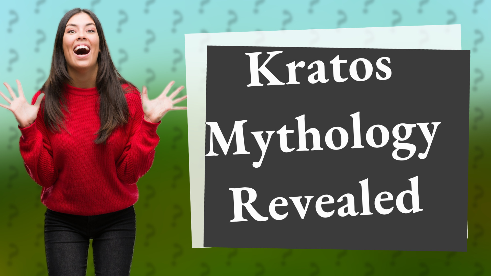 Kratos Mythology Revealed