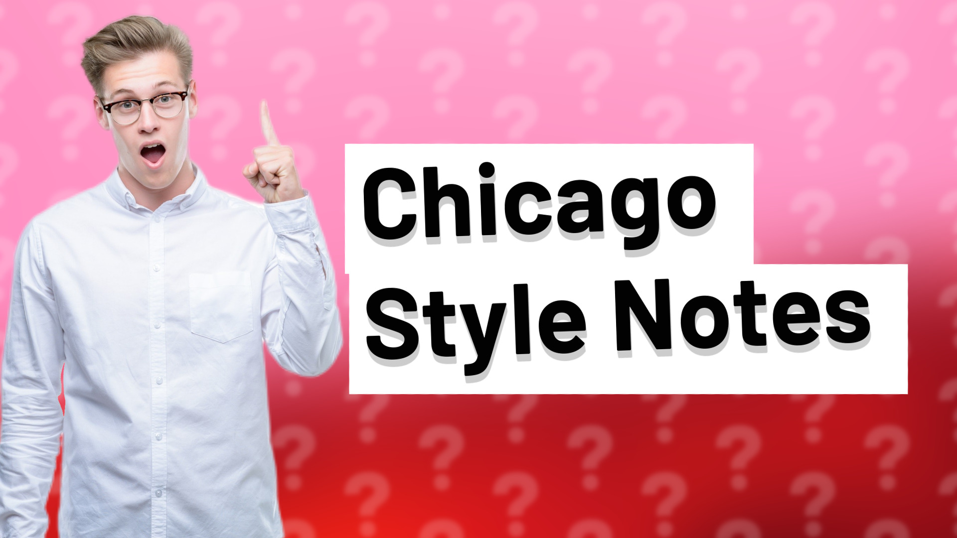 Chicago Style Notes