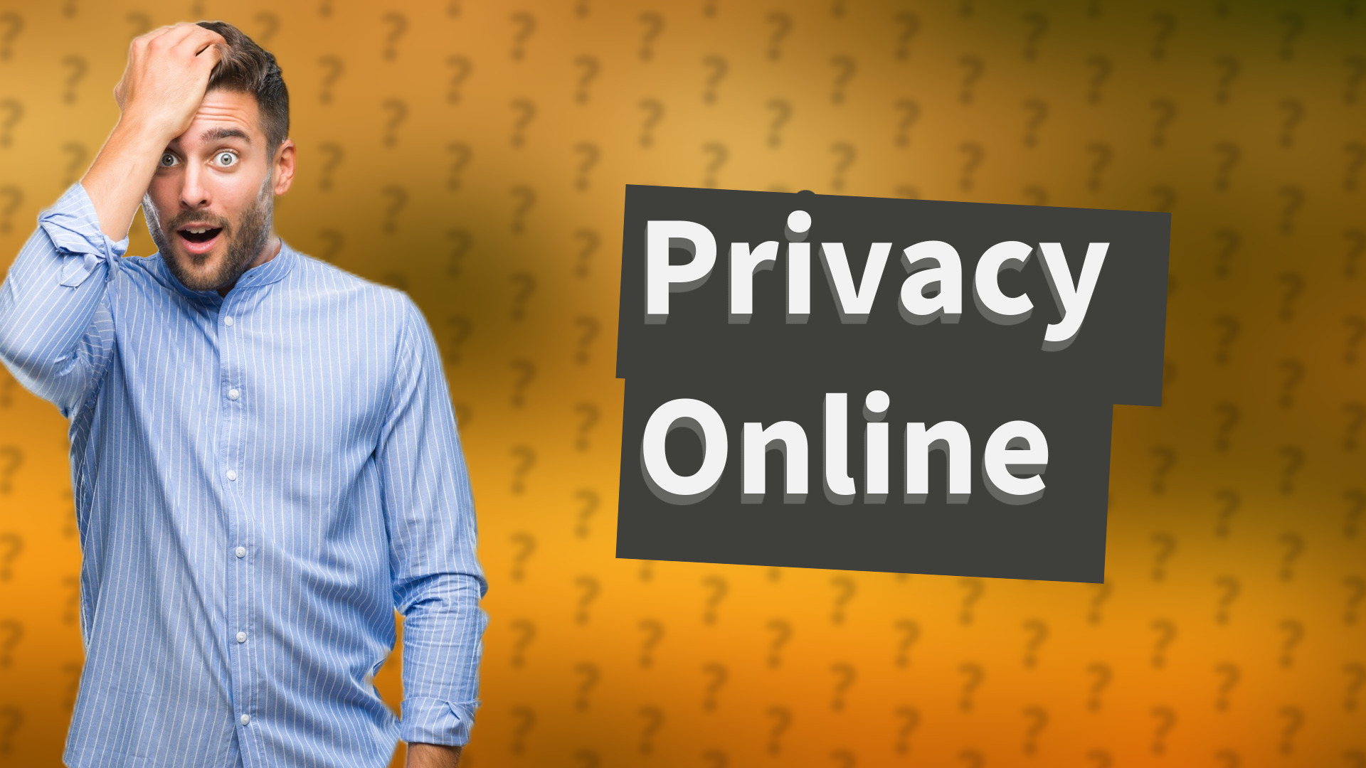 Privacy Online