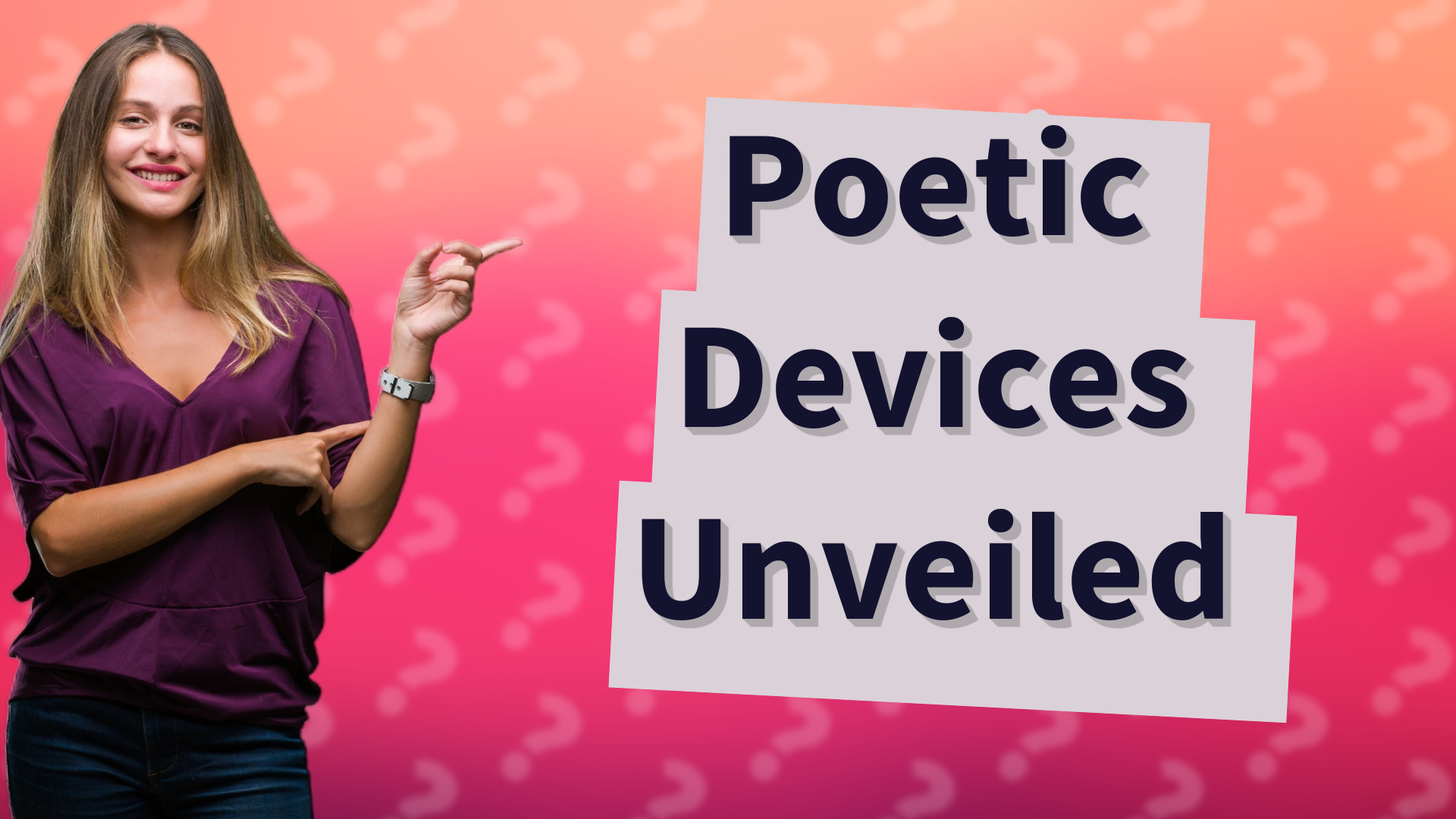 Poetic Devices Unveiled