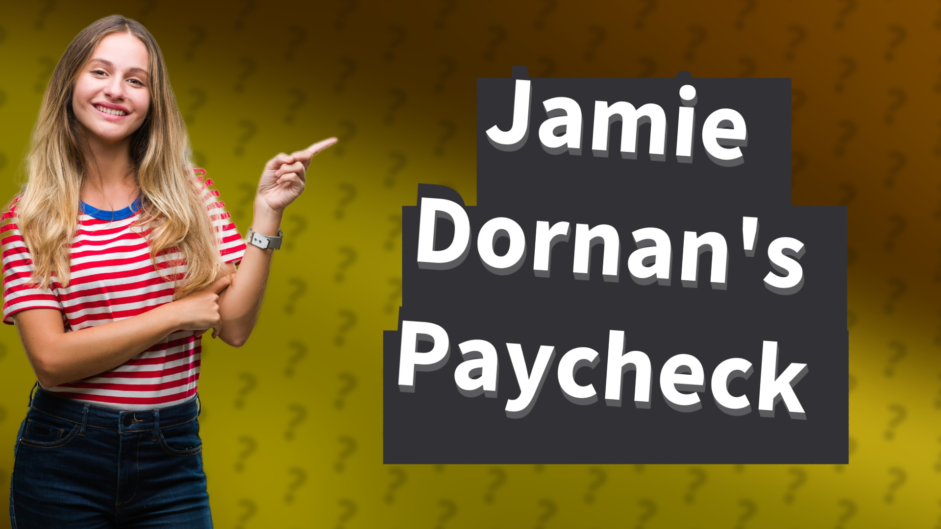 Jamie Dornan's Paycheck