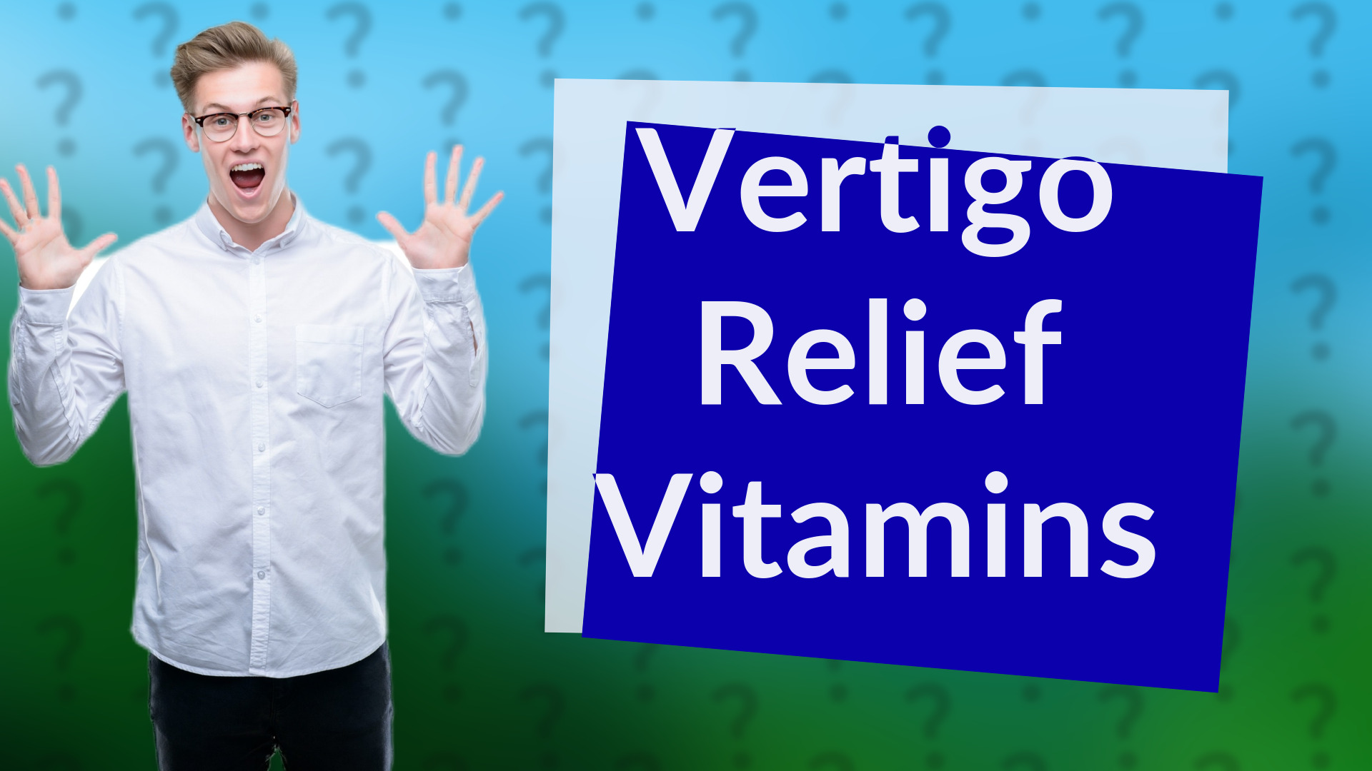 Vertigo Relief Vitamins