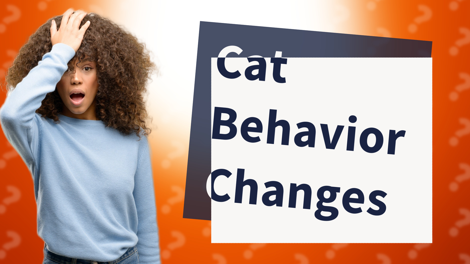 Cat Behavior Changes