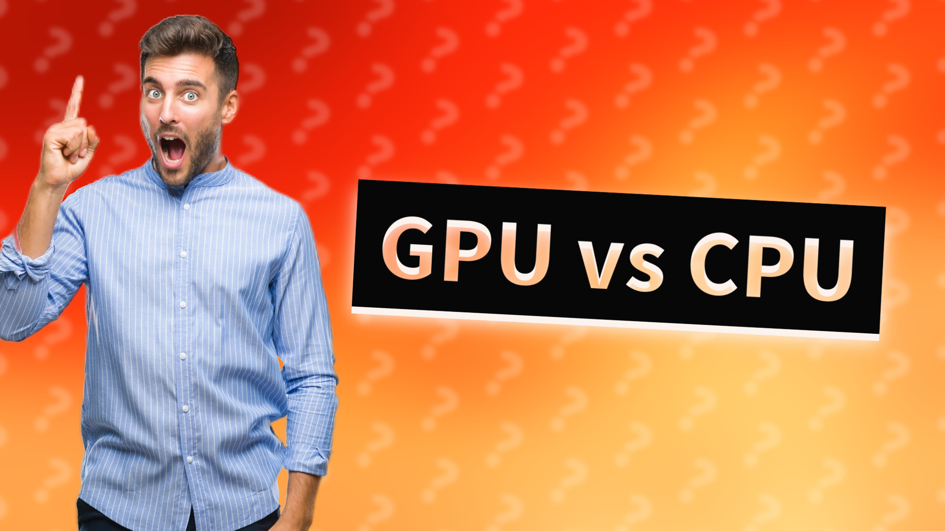 GPU vs CPU