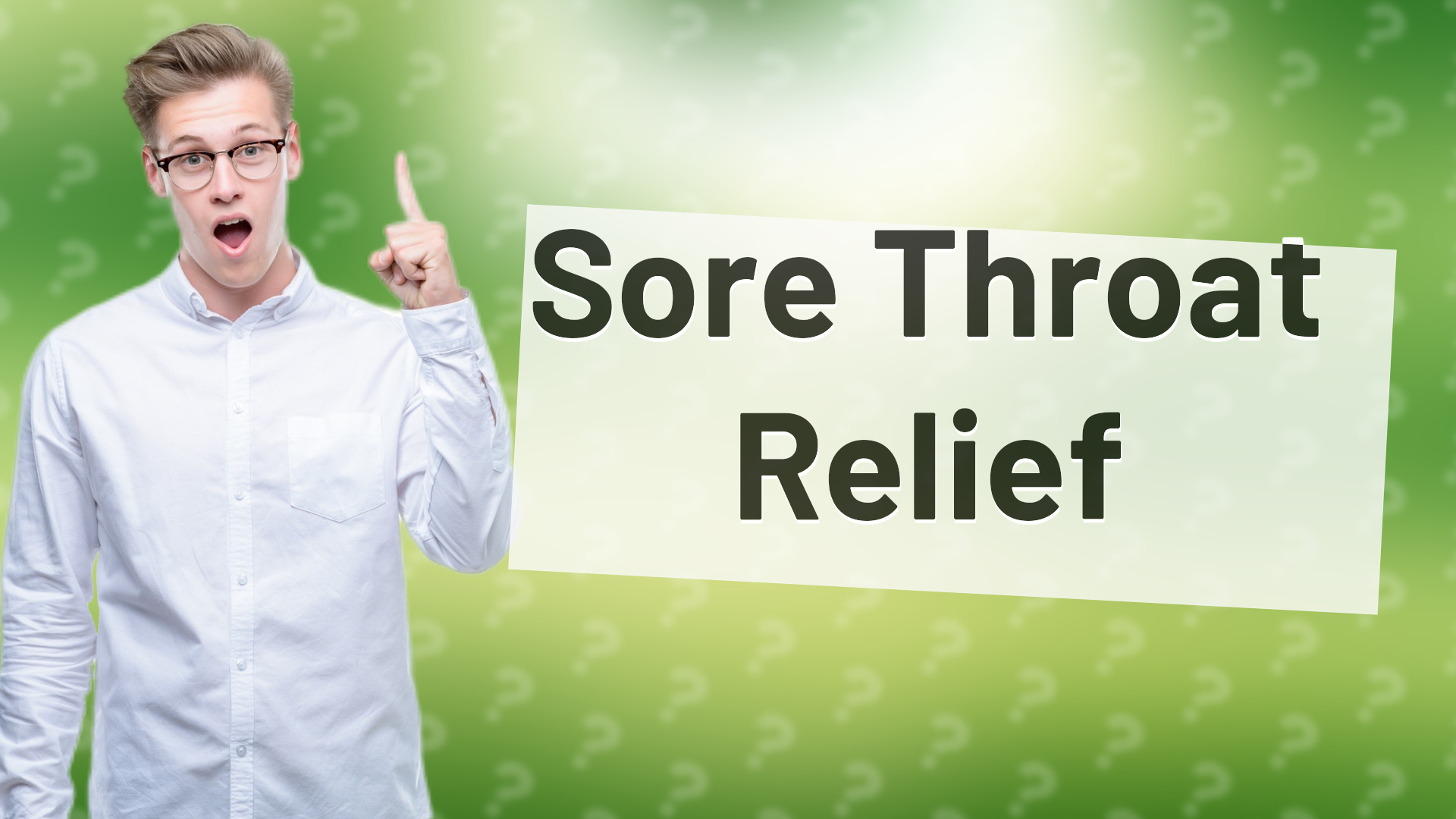 Sore Throat Relief