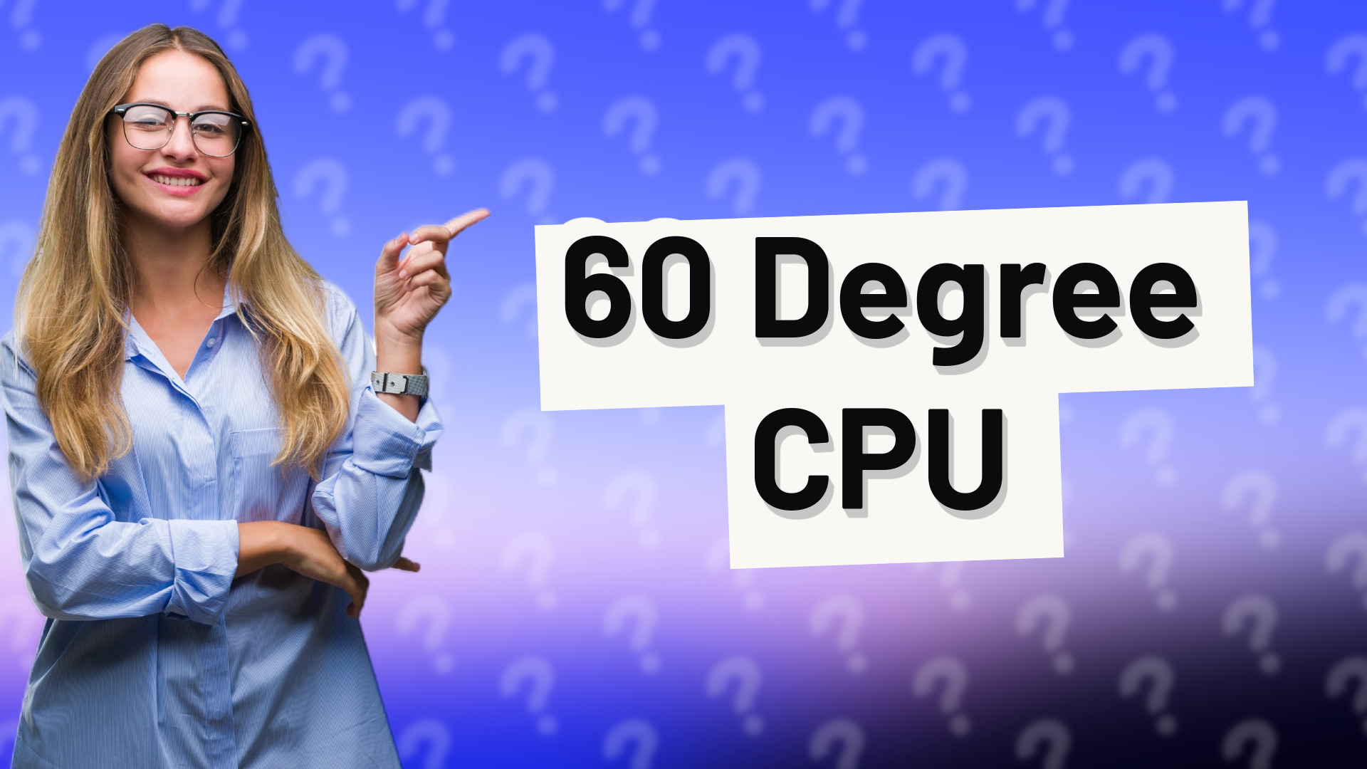 60 Degree CPU