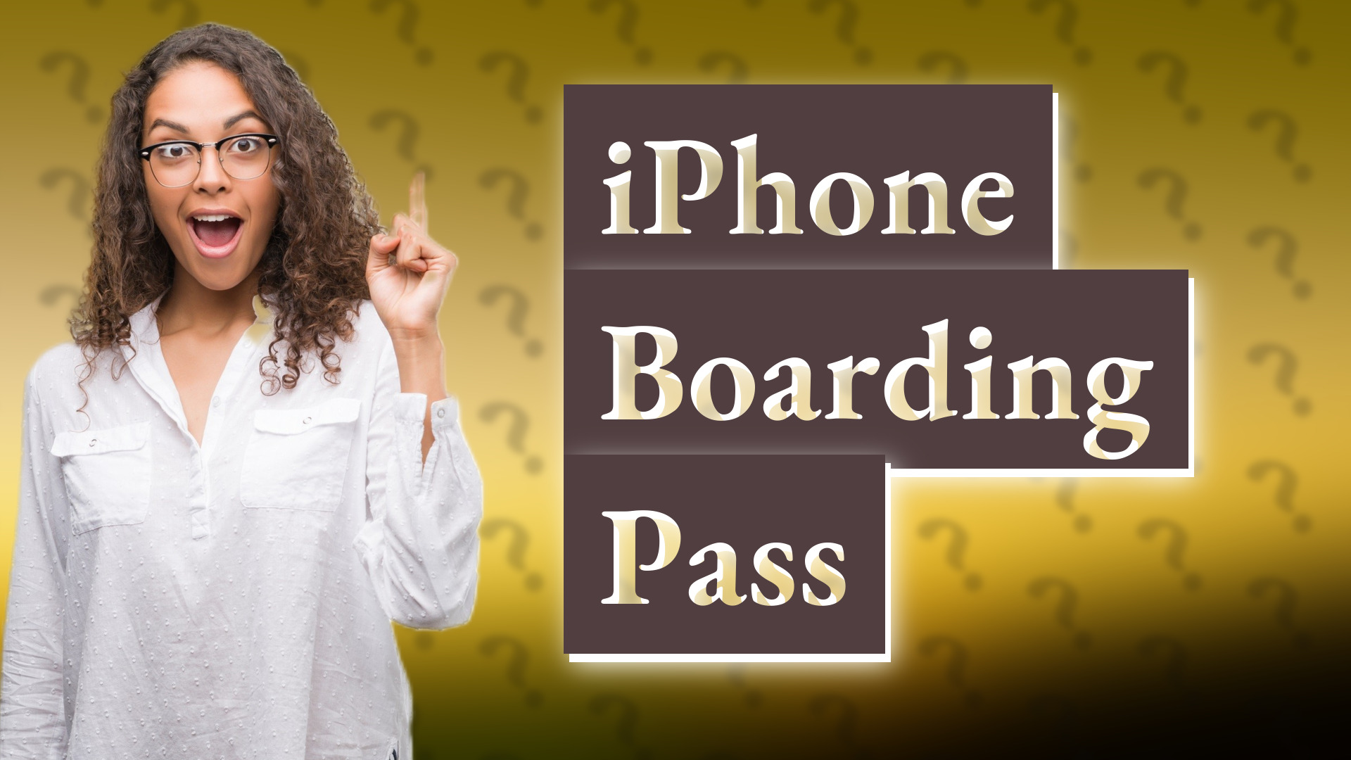 iPhone Boarding Pass