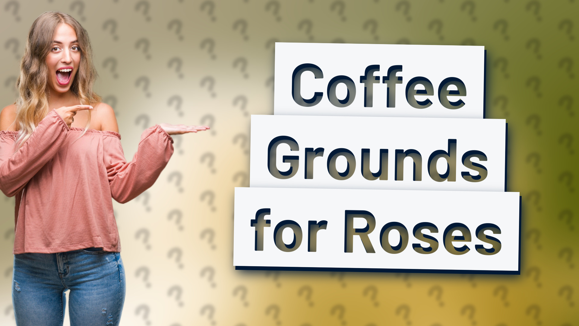 Coffee Grounds for Roses