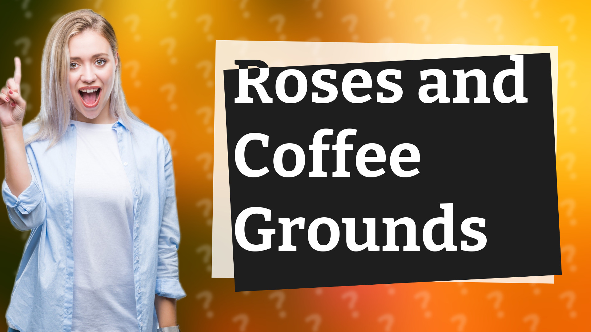 Roses and Coffee Grounds