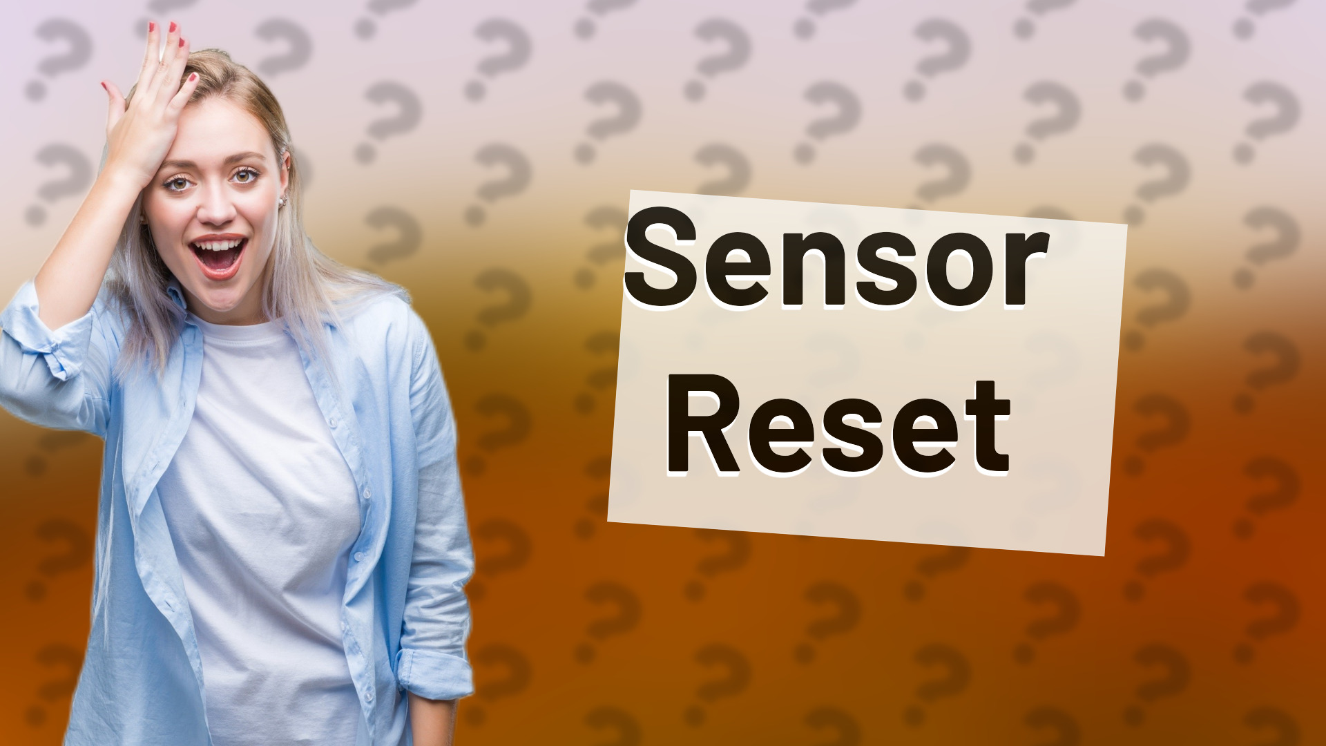 Sensor Reset