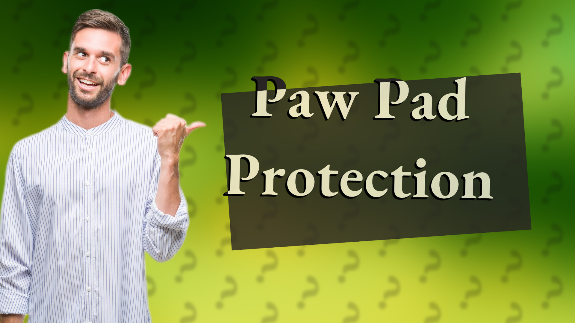 Paw Pad Protection