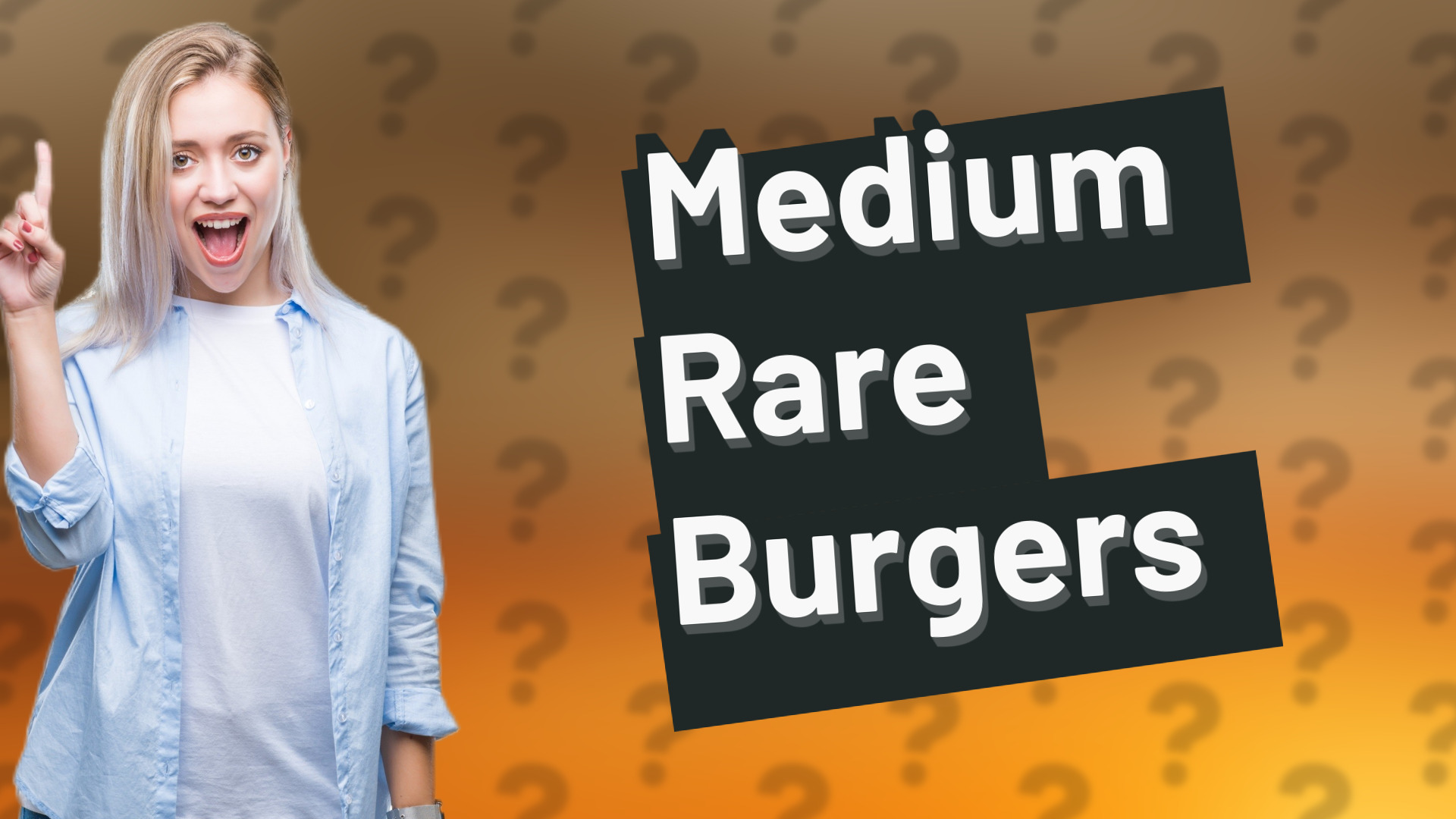 Medium Rare Burgers