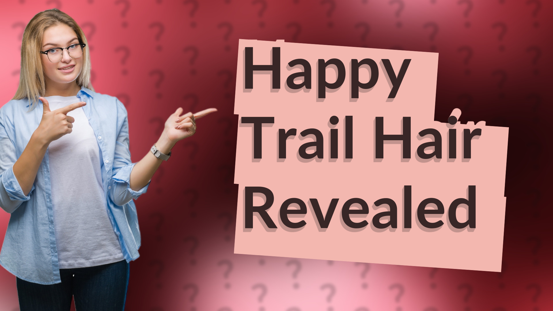 Happy Trail Hair Revealed