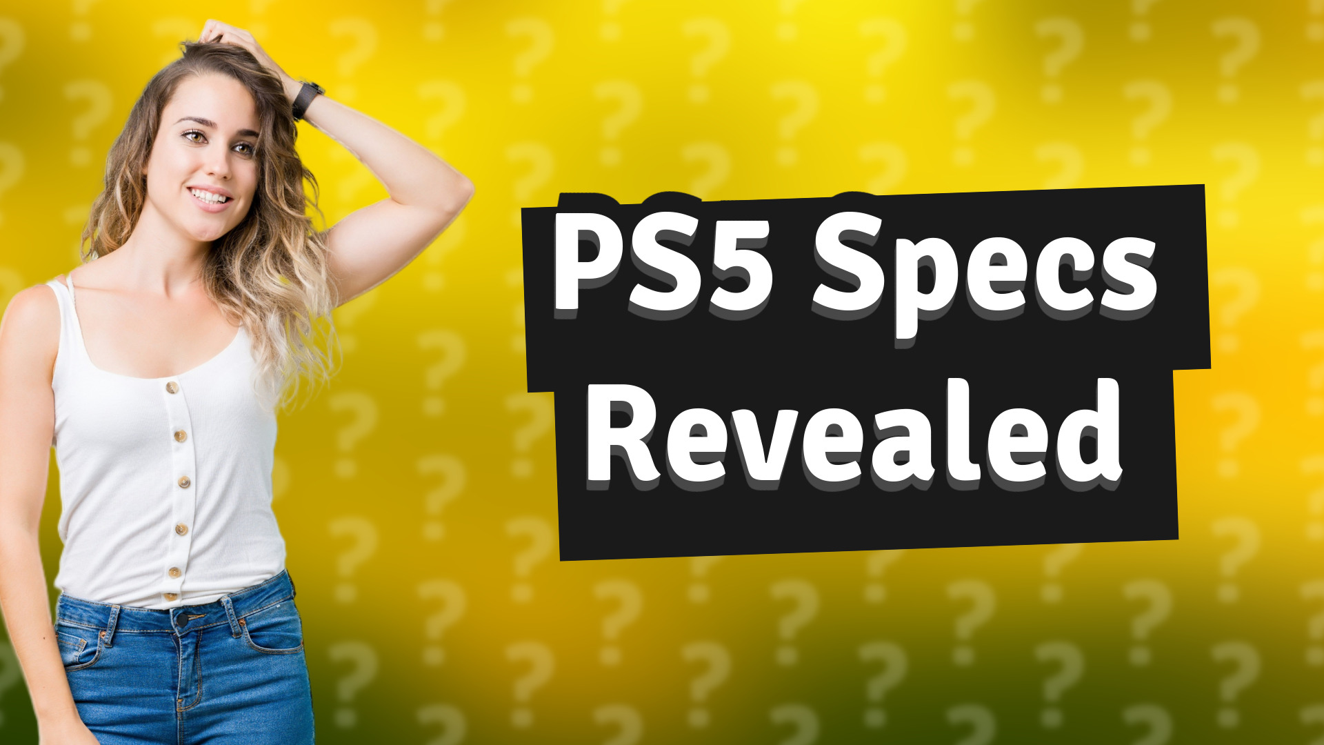 PS5 Specs Revealed