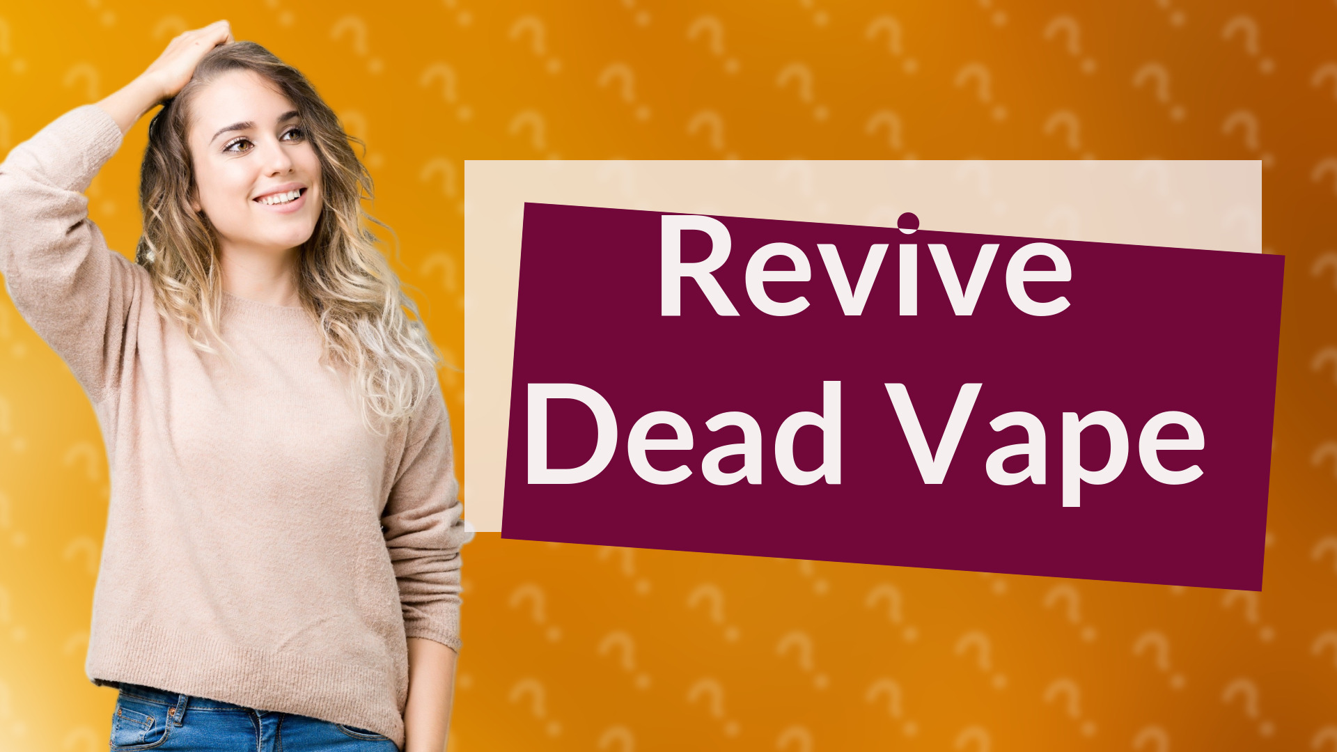 Revive Dead Vape