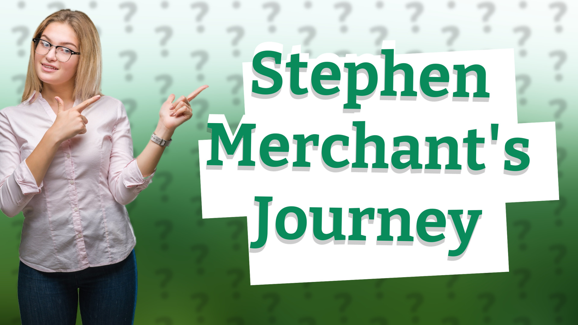 Stephen Merchant's Journey