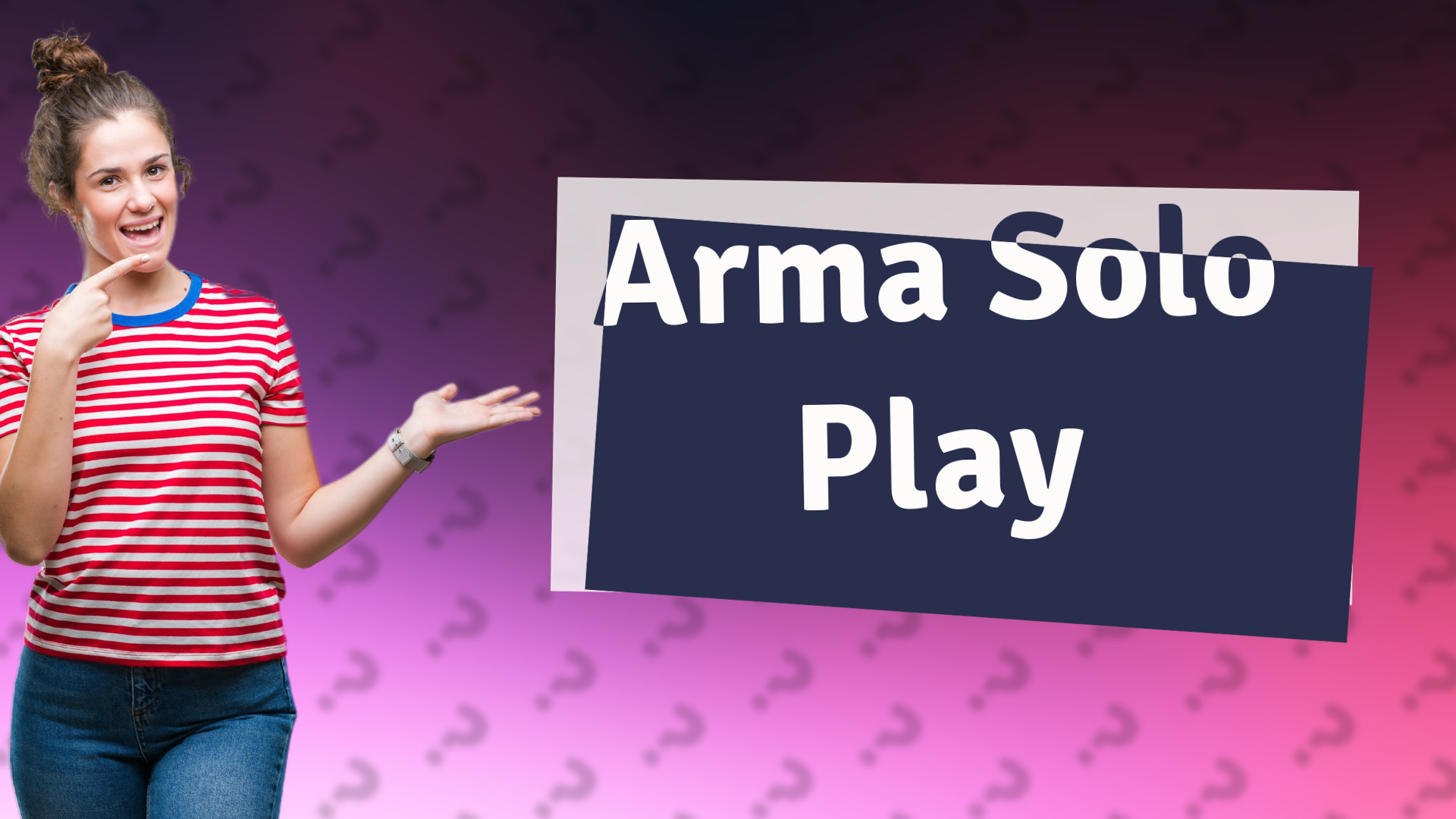 Arma Solo Play