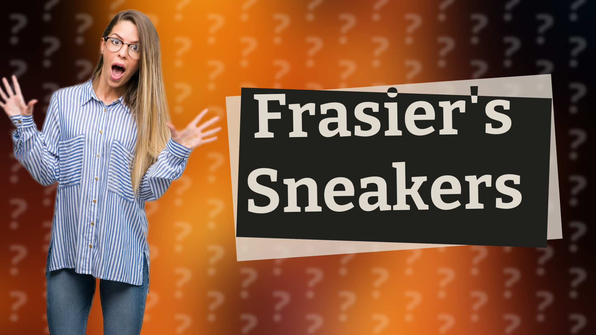 Frasier's Sneakers