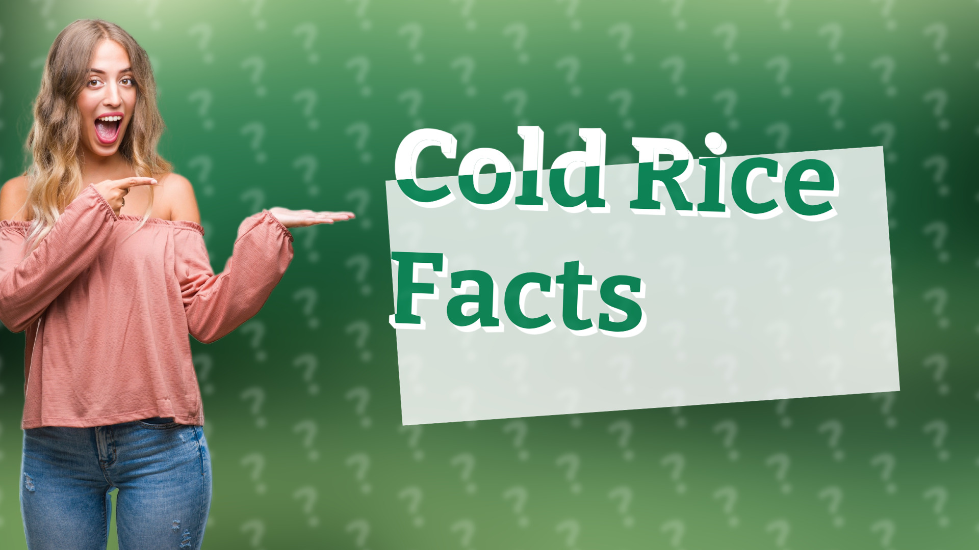 Cold Rice Facts