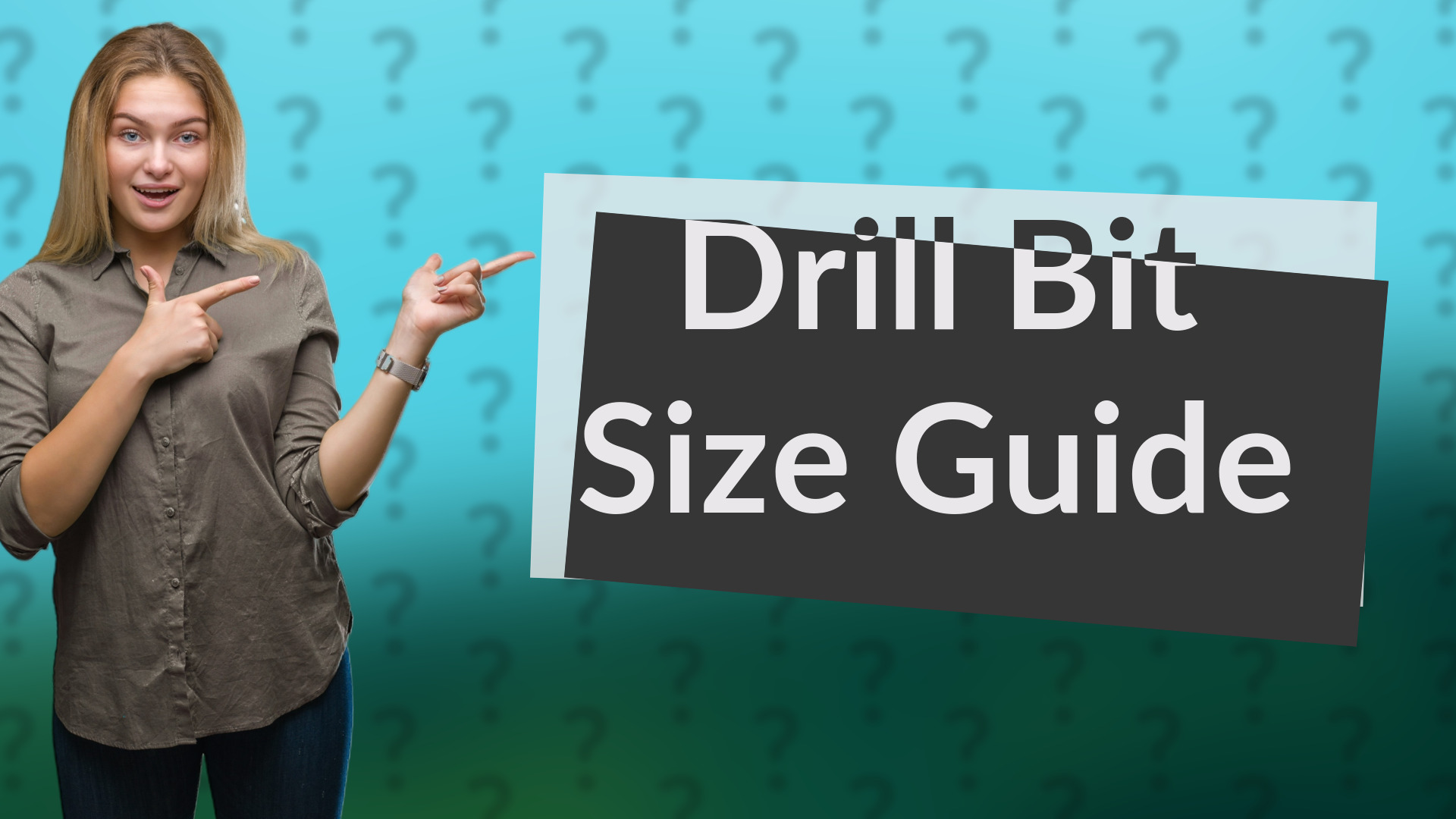 Drill Bit Size Guide
