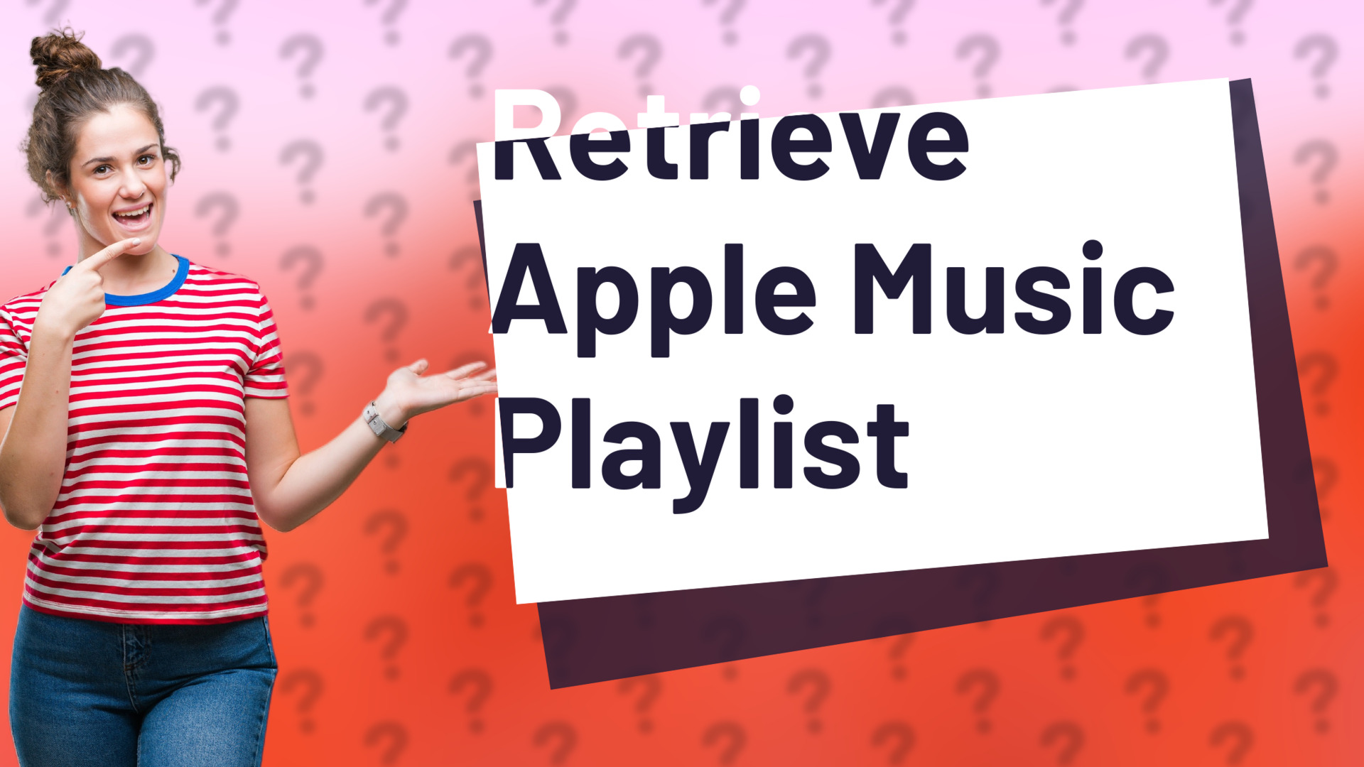 Retrieve Apple Music Playlist