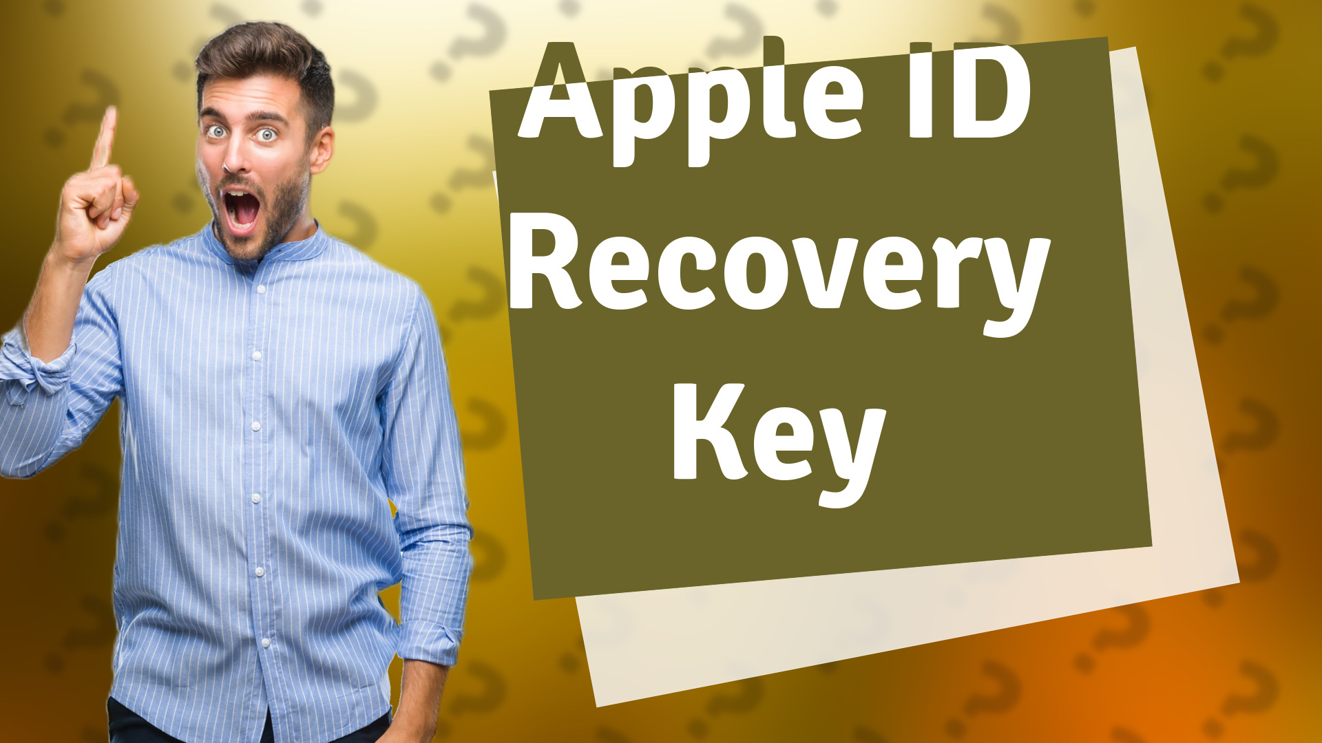 Apple ID Recovery Key