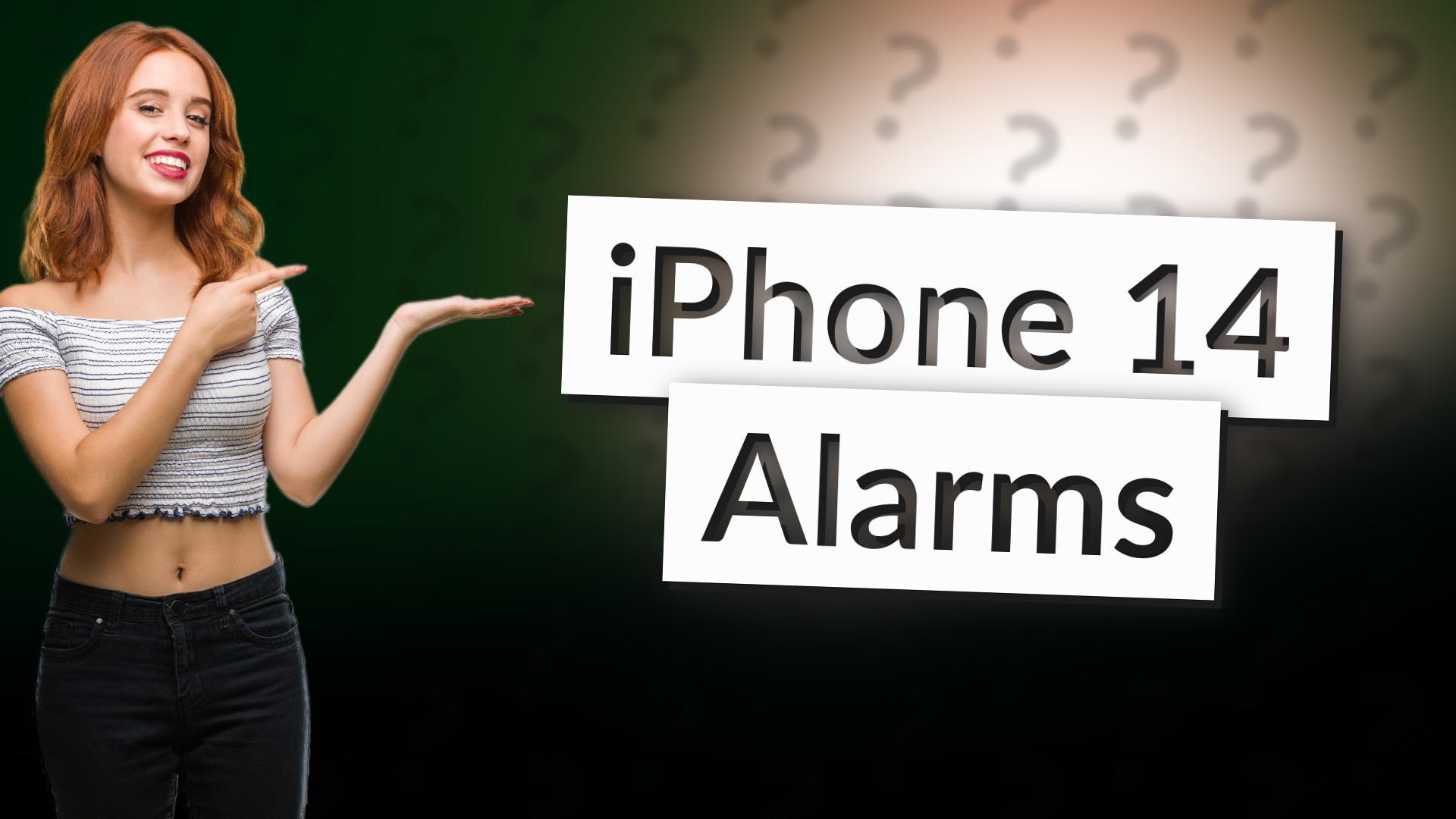 iPhone 14 Alarms