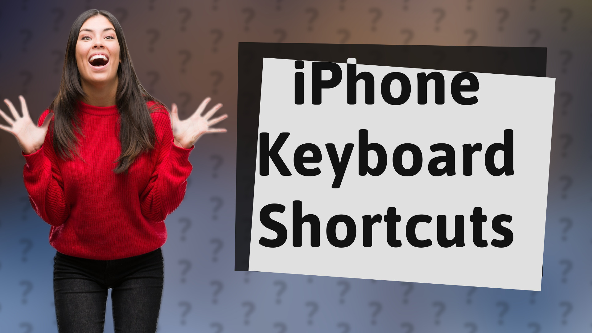 iPhone Keyboard Shortcuts
