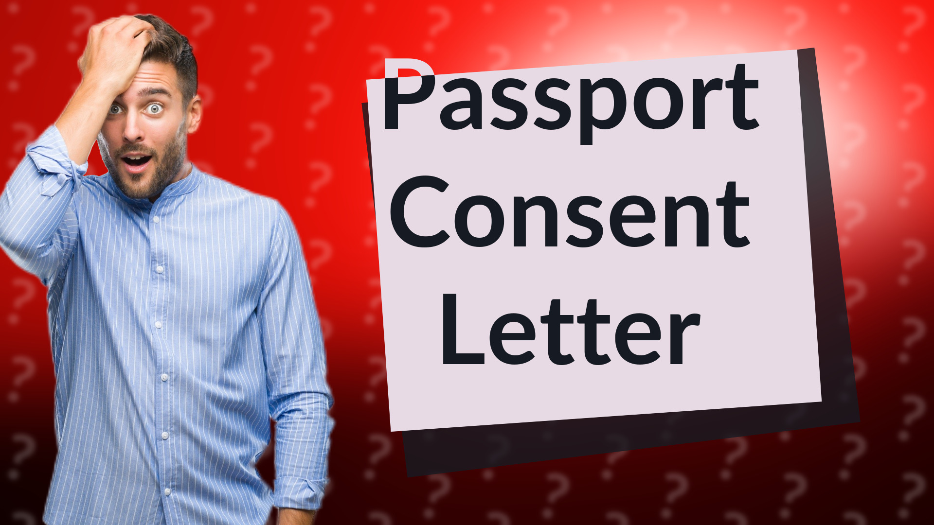 Passport Consent Letter