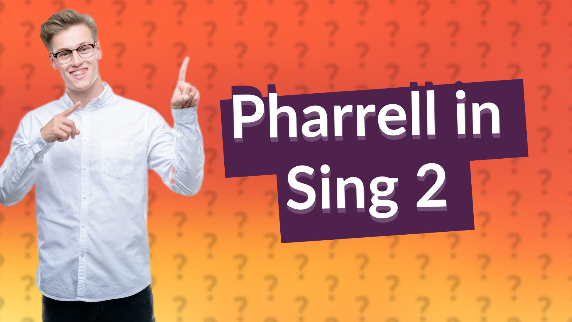 Pharrell in Sing 2