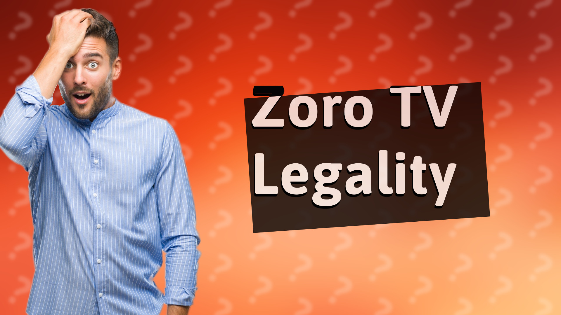 Zoro TV Legality