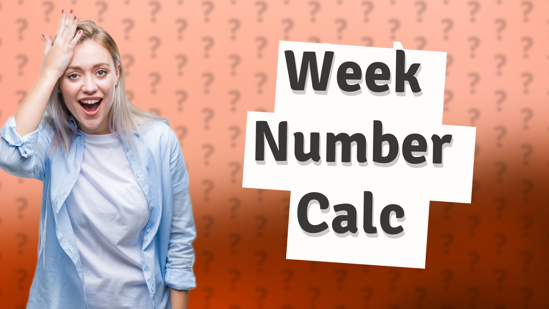 Week Number Calc