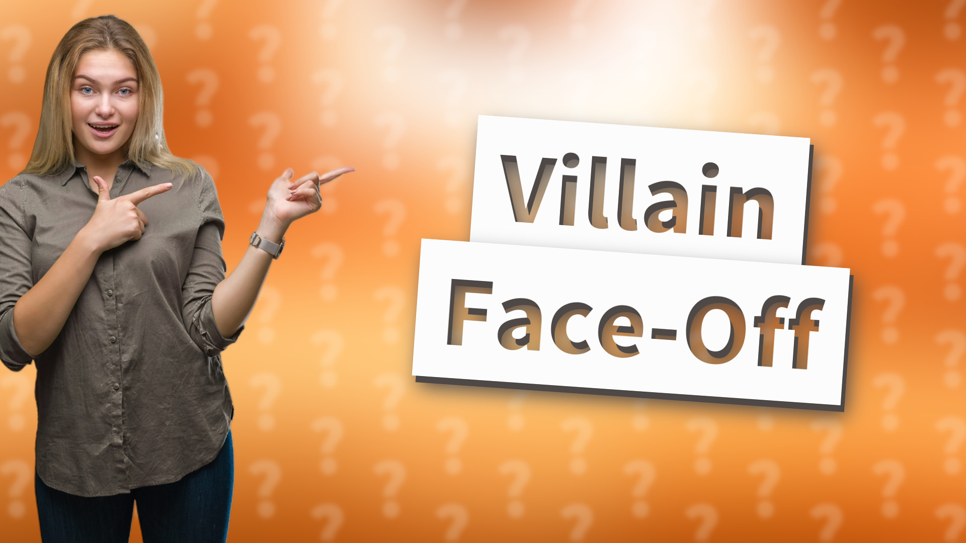 Villain Face-Off