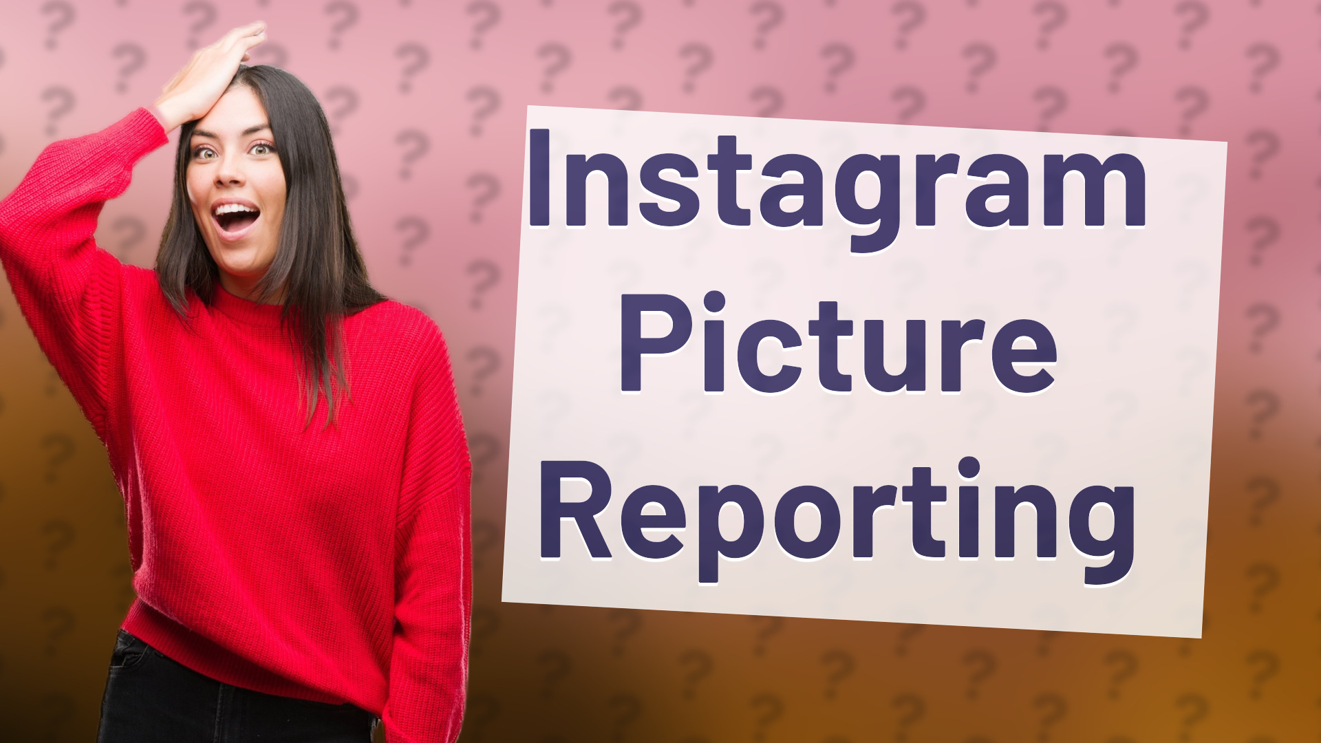 Instagram Picture Reporting