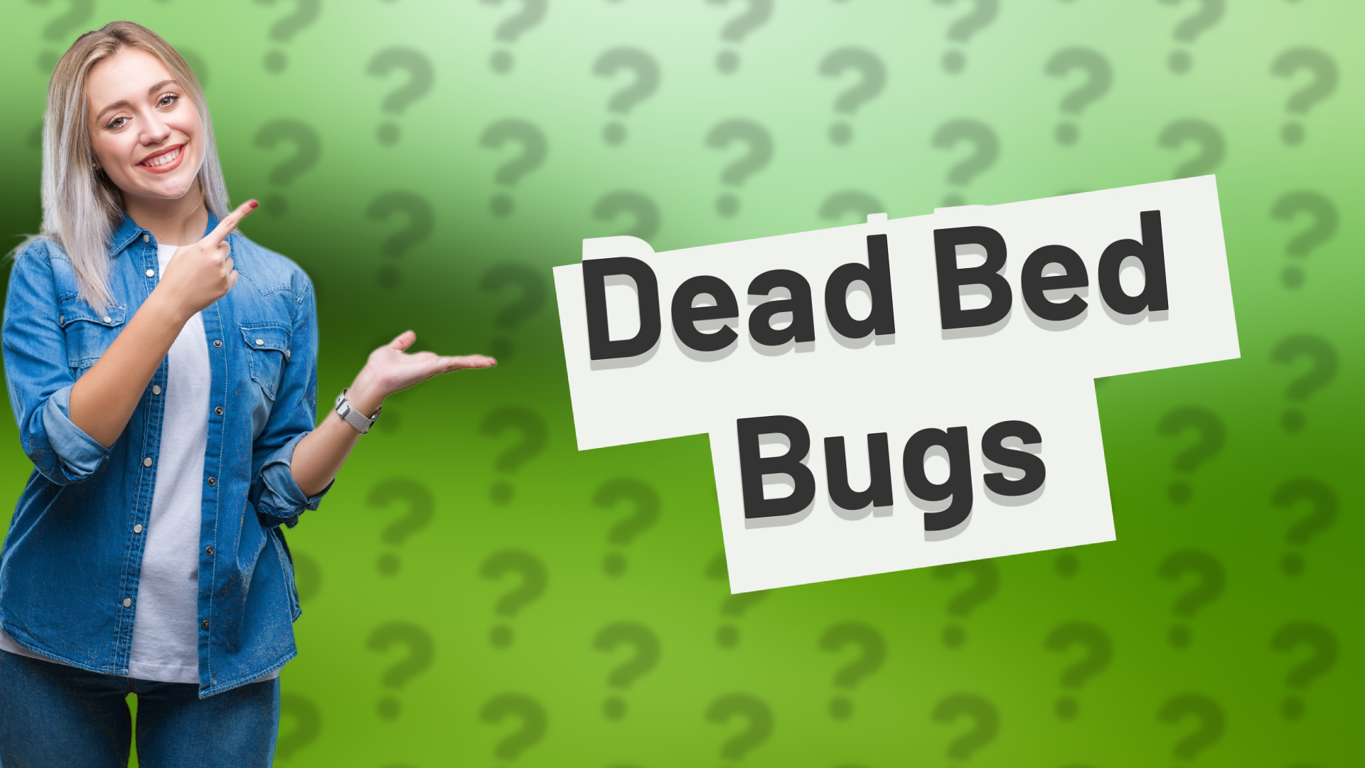 Dead Bed Bugs