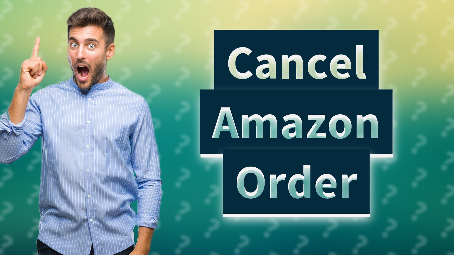 Cancel Amazon Order