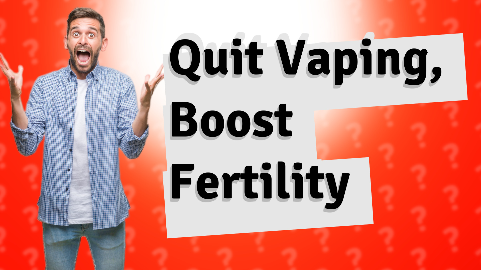 Quit Vaping, Boost Fertility