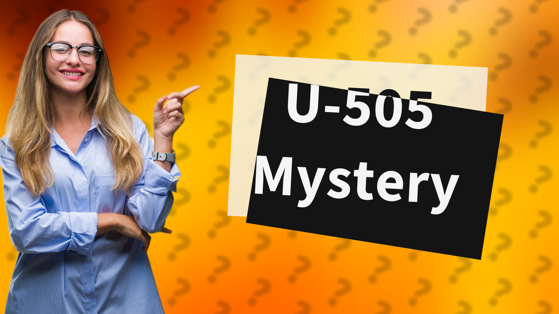 U-505 Mystery