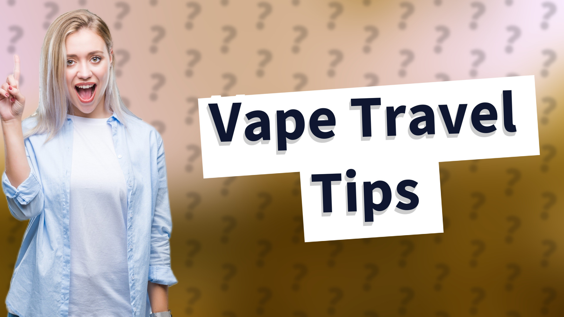 Vape Travel Tips