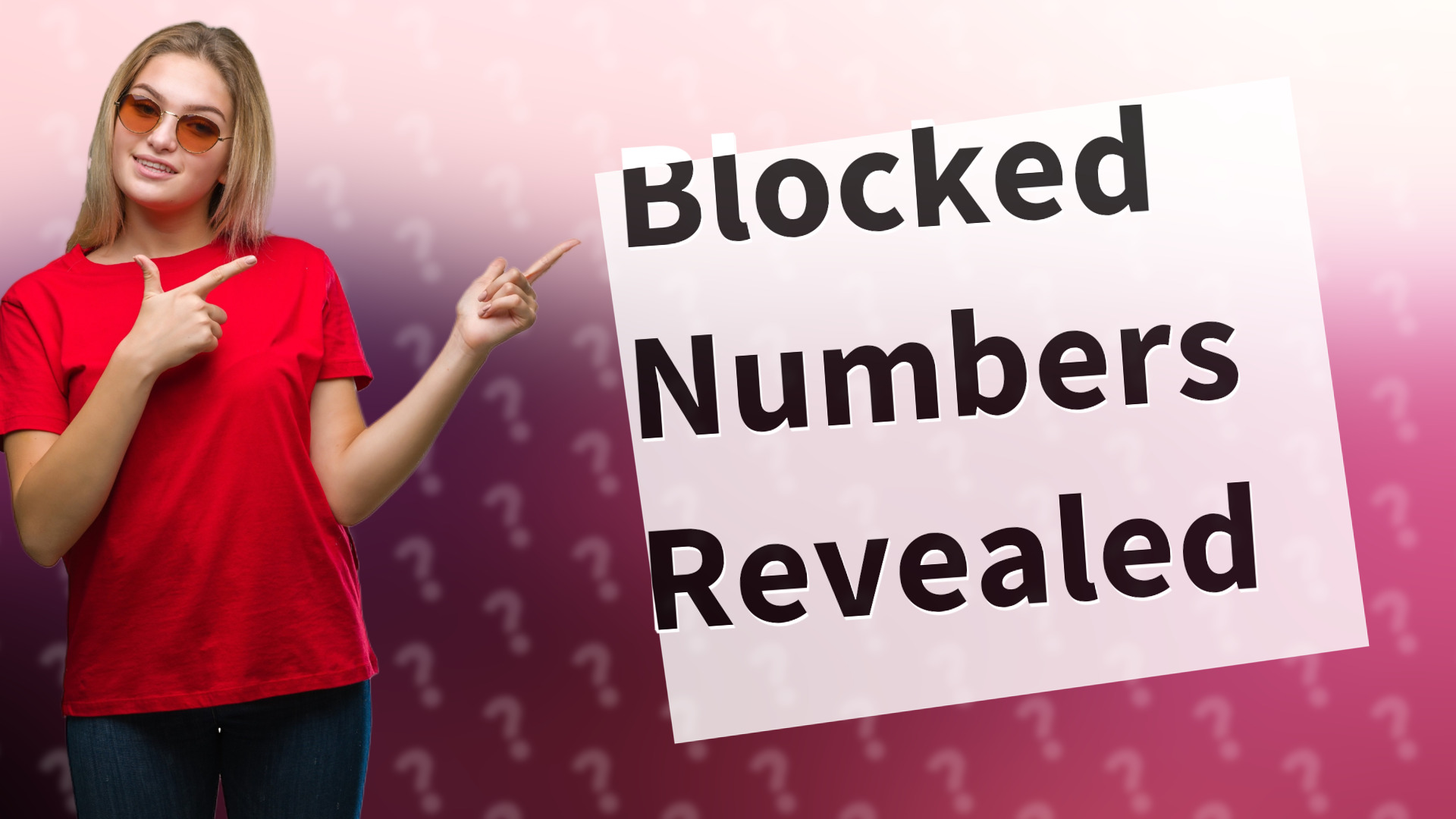 Blocked Numbers Revealed