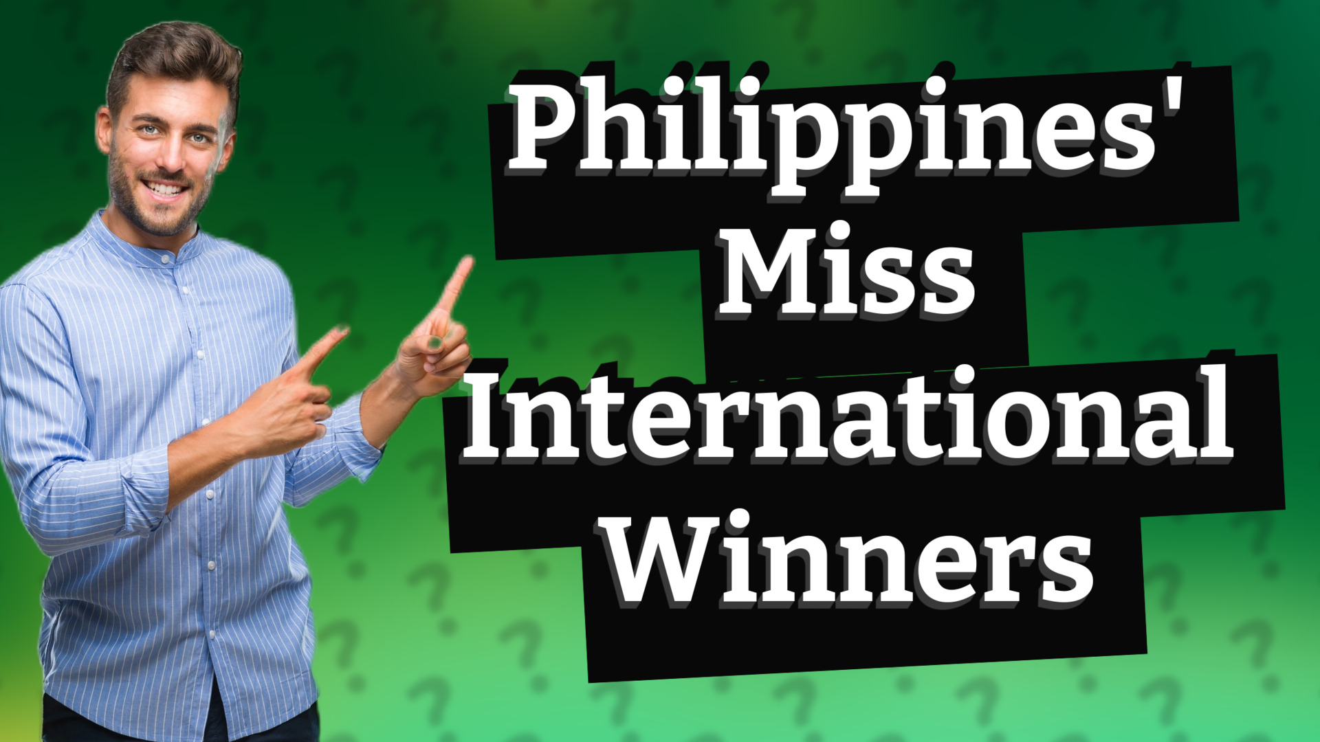 Philippines' Miss International Winners