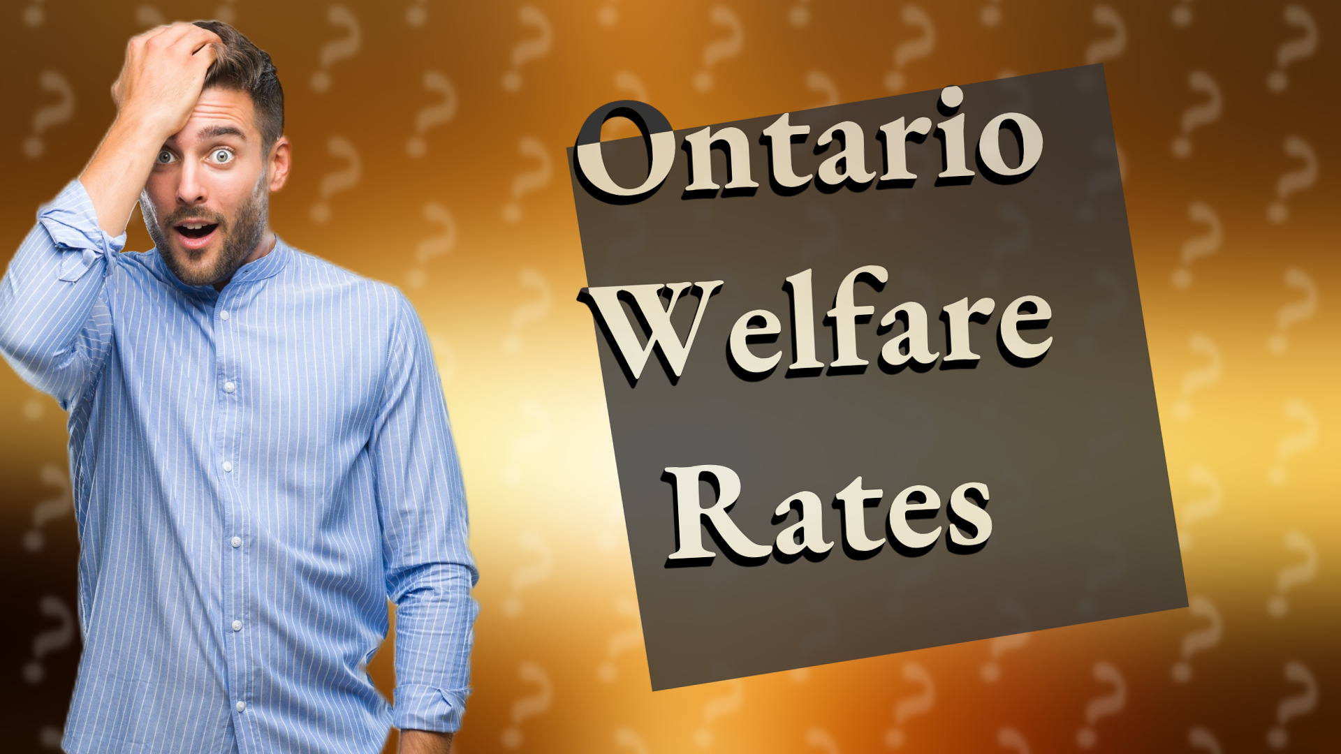Ontario Welfare Rates