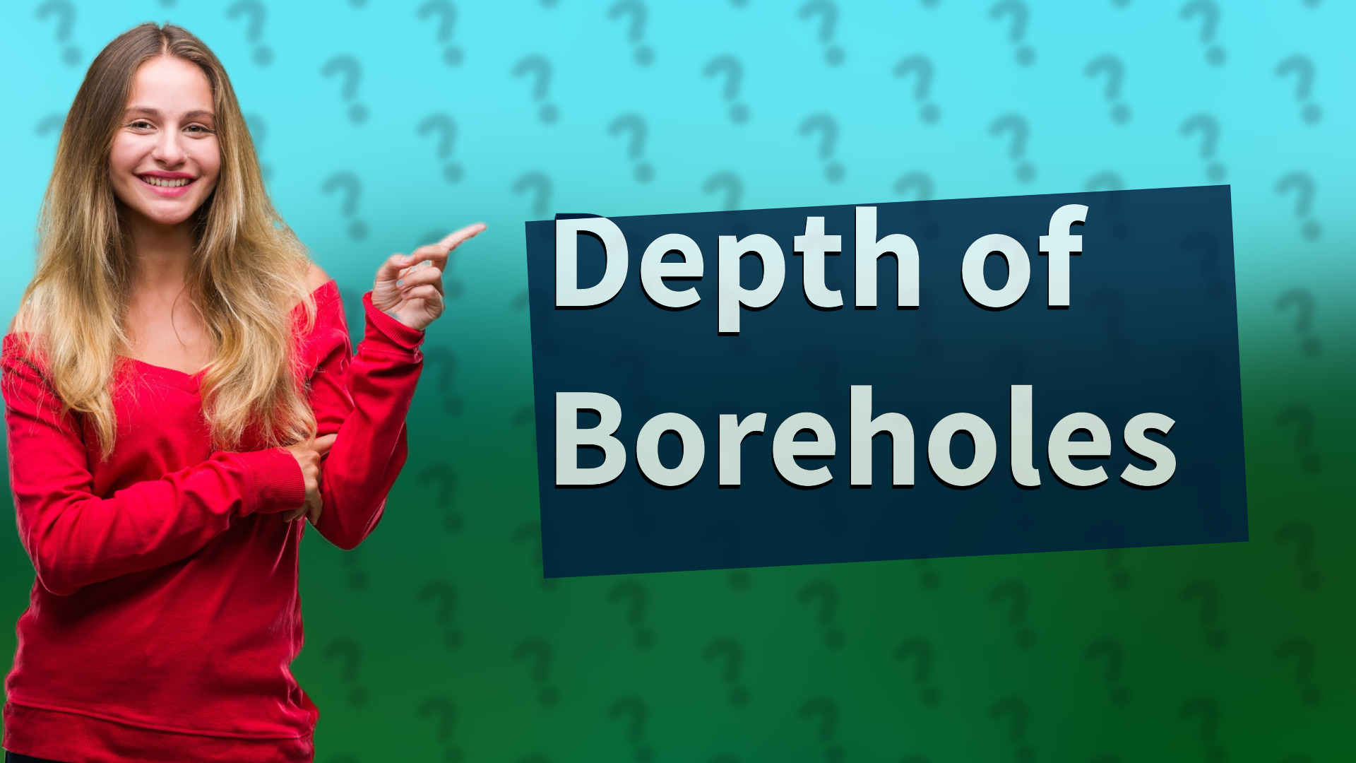 Depth of Boreholes