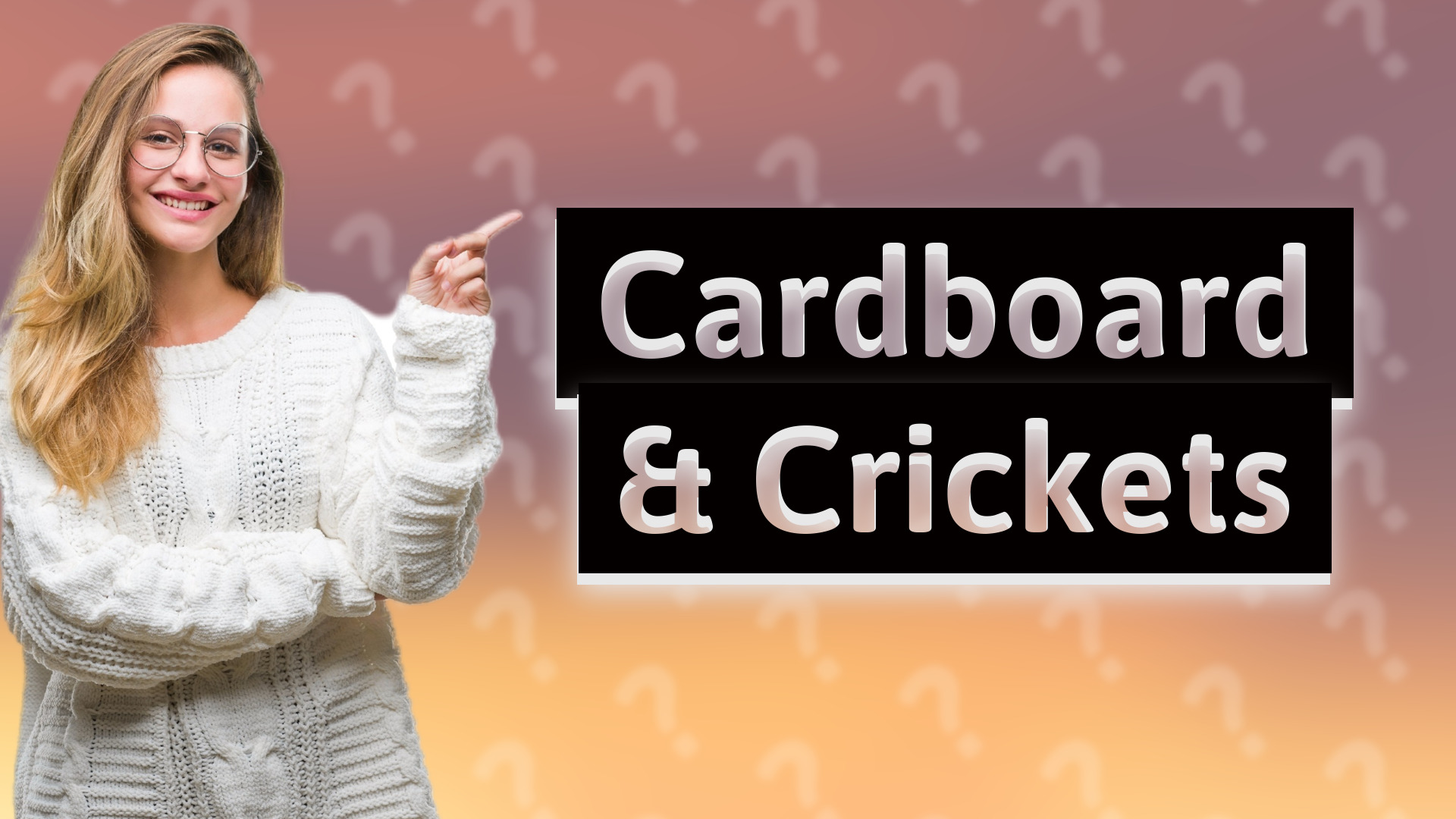 Cardboard & Crickets