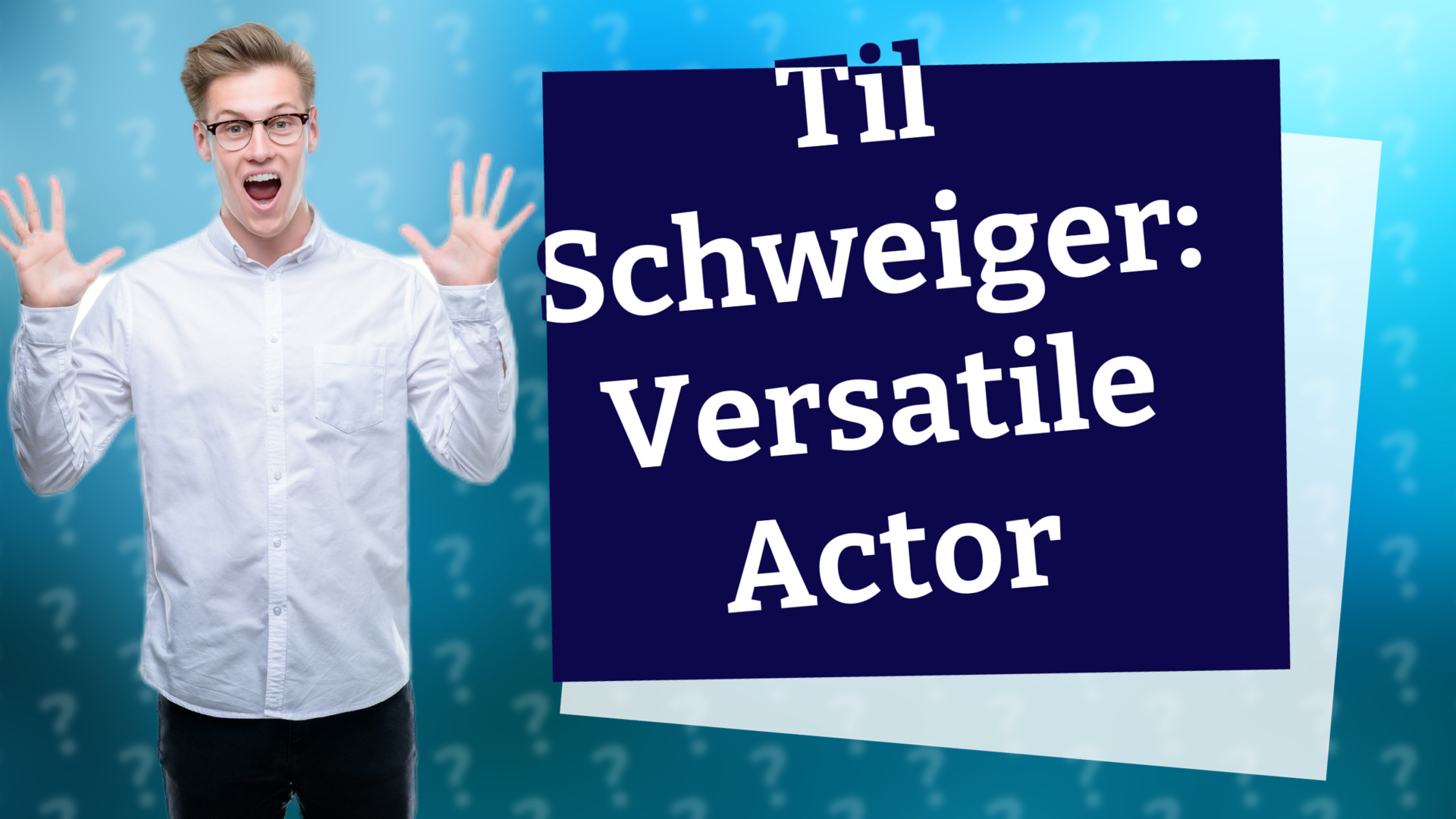 Til Schweiger: Versatile Actor