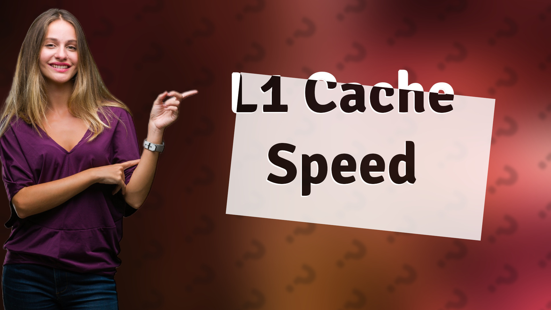 L1 Cache Speed