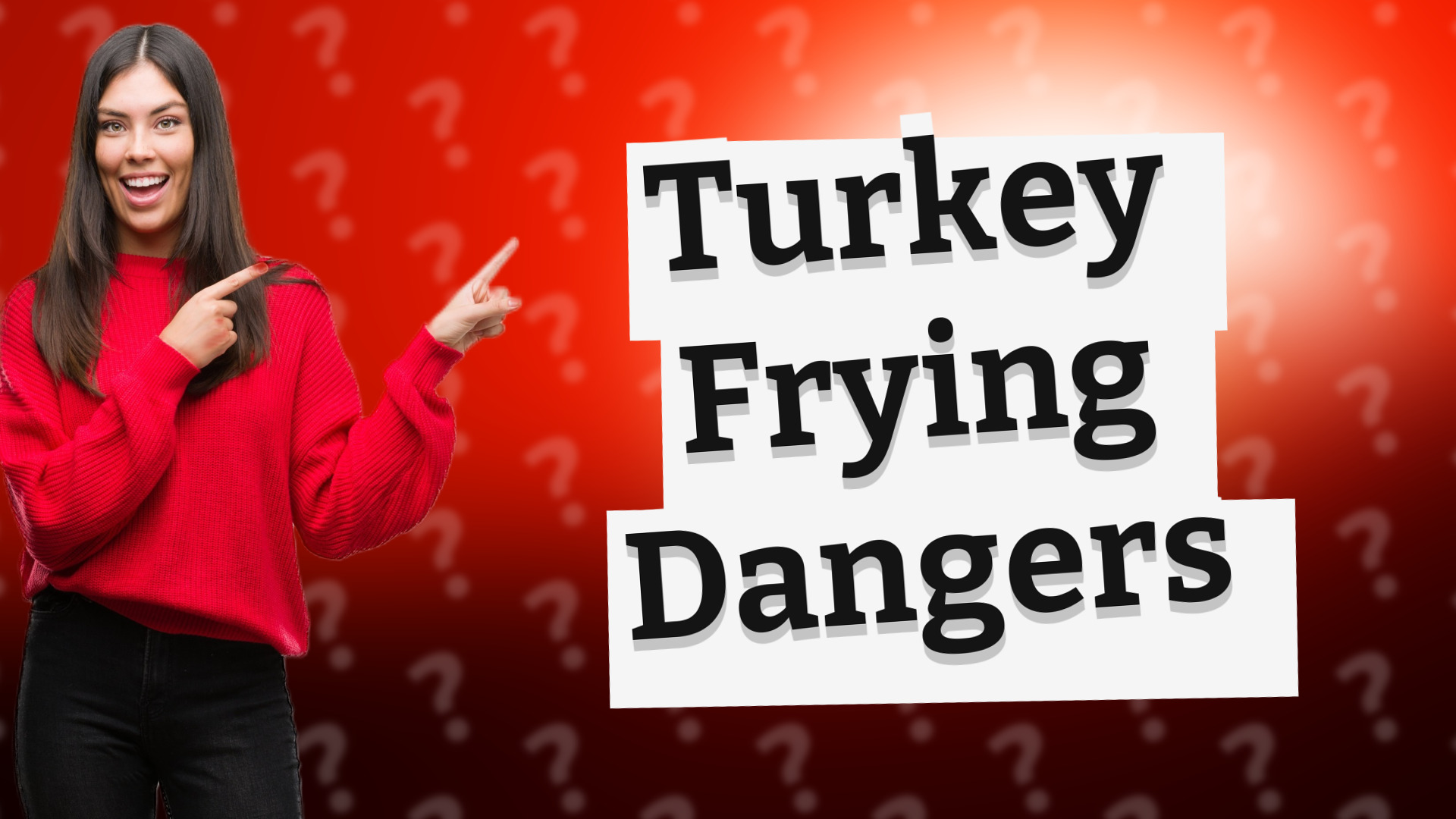 Turkey Frying Dangers