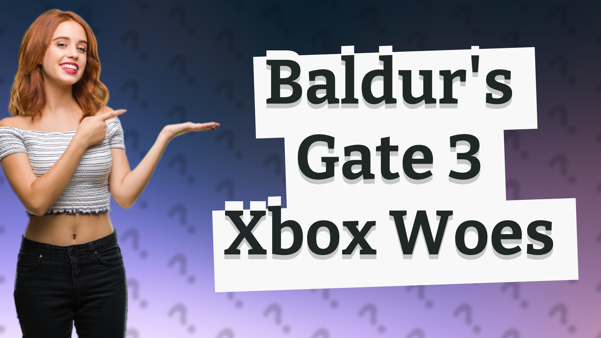 Baldur's Gate 3 Xbox Woes