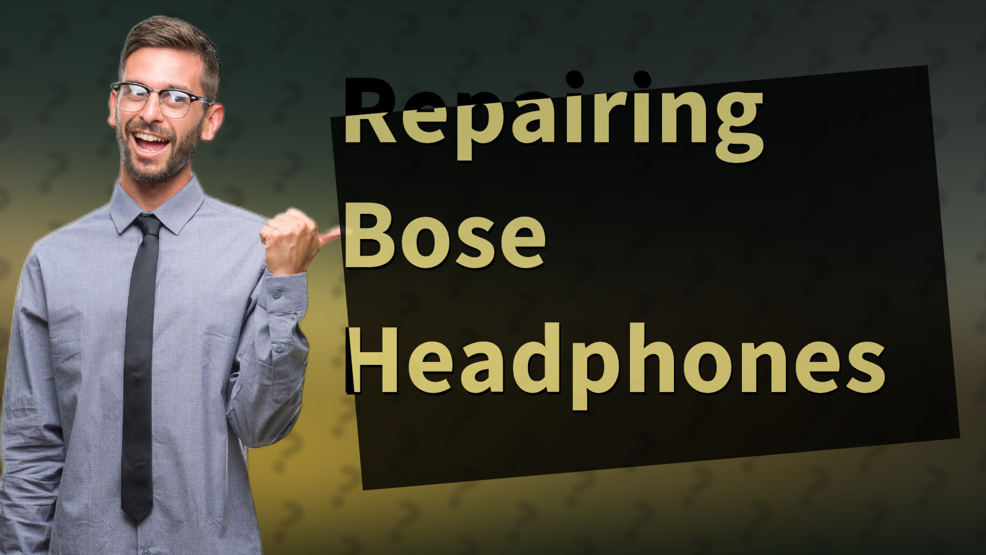 Repairing Bose Headphones