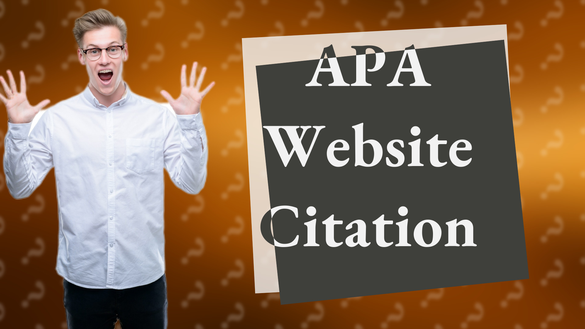 APA Website Citation
